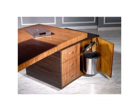 Стол руководителя с этажером Мерсин images