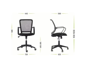 Кресло Хэнди М-806 BLACK PL images